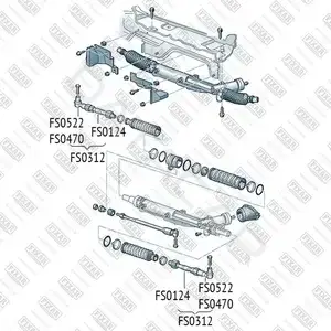 Рулевые наконечники FIXAR FS0470