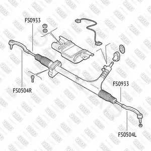 Рулевые наконечники FIXAR FS0504R