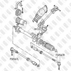 Рулевые наконечники FIXAR FS0567L