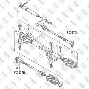 Рулевые наконечники FIXAR FS0572R