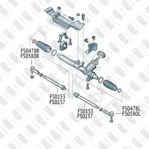 Рулевые наконечники FIXAR FS0580L