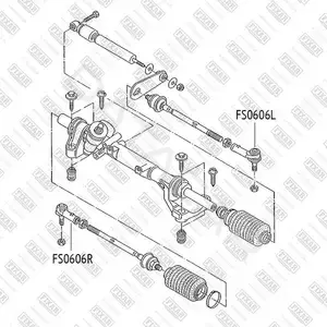 Рулевые наконечники FIXAR FS0606R