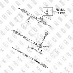 Рулевые наконечники FIXAR FS0831R