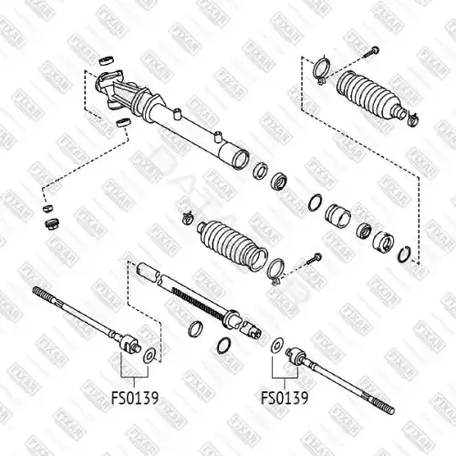 Рулевая тяга FIXAR FS0139