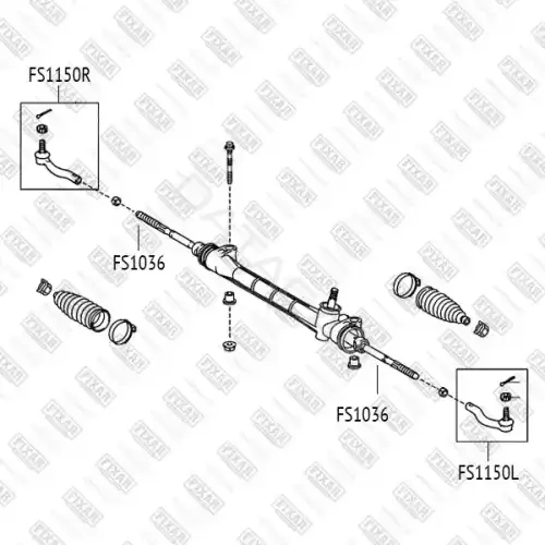 Рулевая тяга FIXAR FS1036