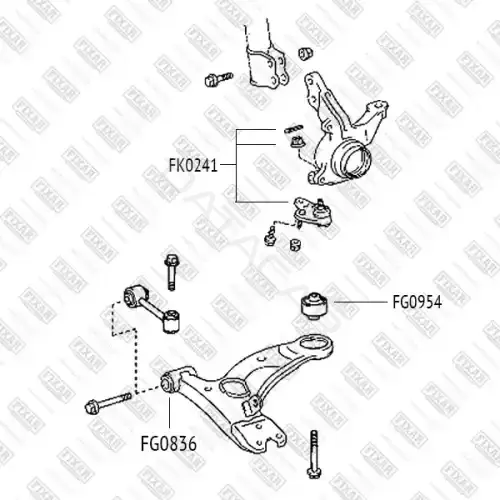 Шаровая опора FIXAR FK0241