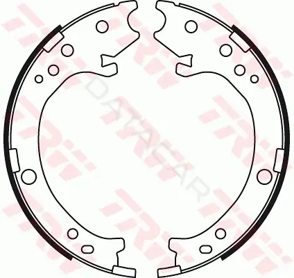 Колодки ручника TRW GS8779