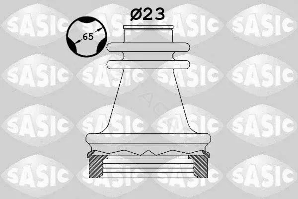 Пыльник шруса SASIC 4003472