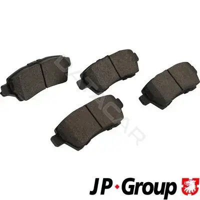 Тормозные колодки JP GROUP 4063700410