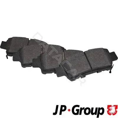 Тормозные колодки JP GROUP 4863700510