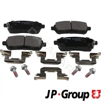 Тормозные колодки JP GROUP 3863604610