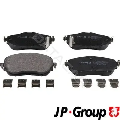 Тормозные колодки JP GROUP 4863607810