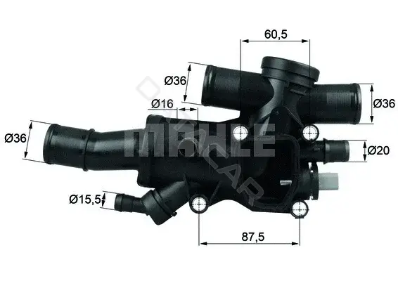 Термостат KNECHT/MAHLE TH4483