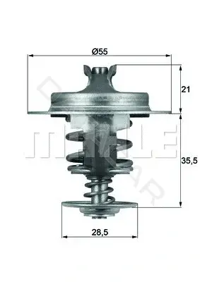 Термостат KNECHT/MAHLE TX6783D
