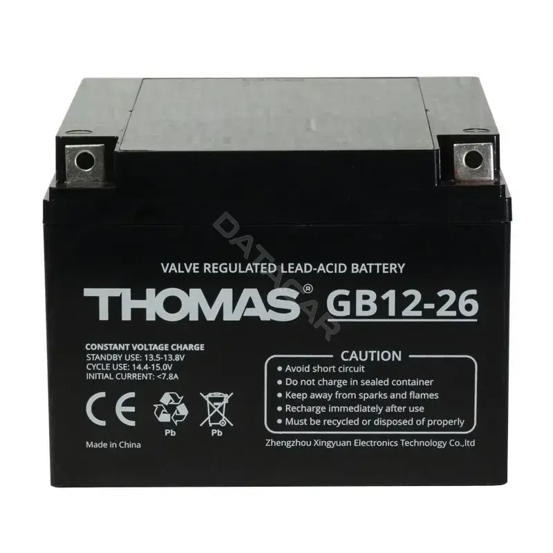 Аккумулятор THOMAS GB12-26(Thomas)