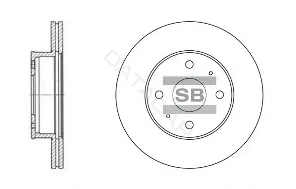 Тормозные диски Hi-Q SD1004