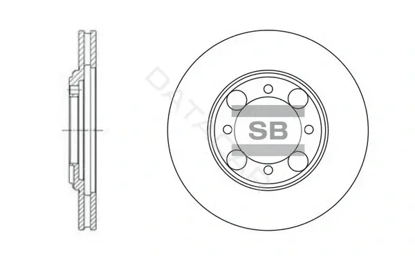 Тормозные диски Hi-Q SD1014