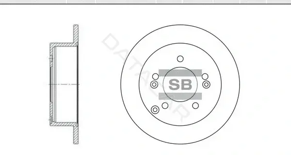 Тормозные диски Hi-Q SD1024