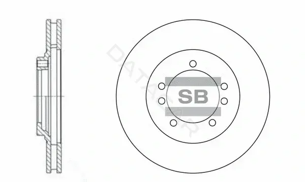 Тормозные диски Hi-Q SD1027