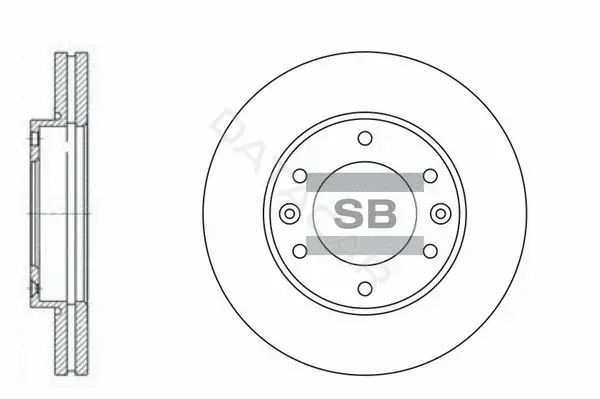 Тормозные диски Hi-Q SD1031