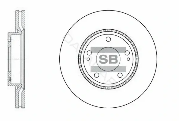 Тормозные диски Hi-Q SD1051