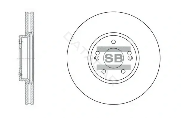 Тормозные диски Hi-Q SD1053