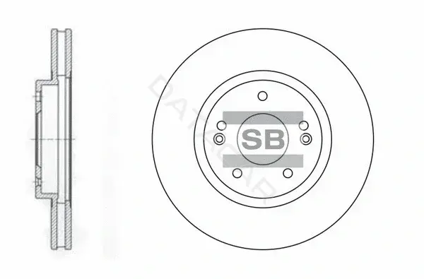 Тормозные диски Hi-Q SD1060