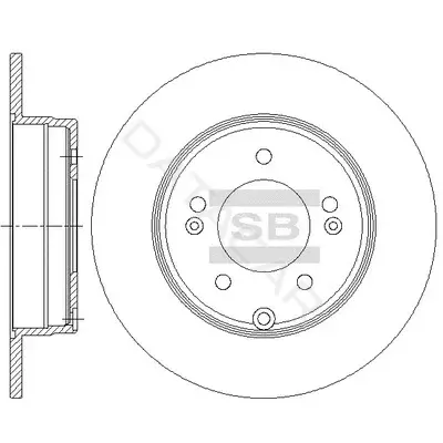 Тормозные диски Hi-Q SD1084