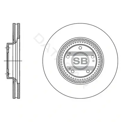 Тормозные диски Hi-Q SD1127
