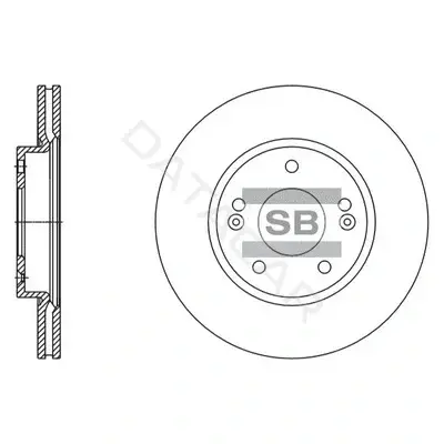Тормозные диски Hi-Q SD1135