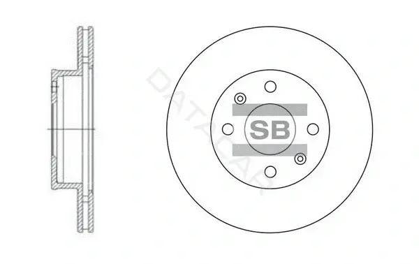Тормозные диски Hi-Q SD2010