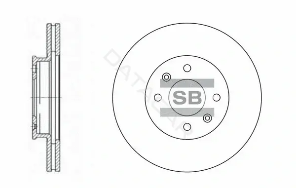 Тормозные диски Hi-Q SD2028