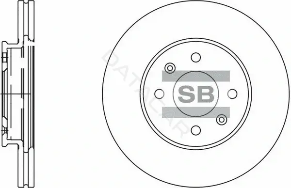 Тормозные диски Hi-Q SD2039