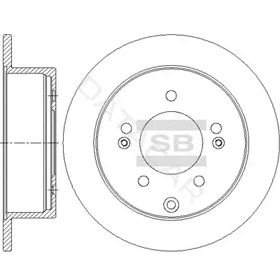 Тормозные диски Hi-Q SD2042