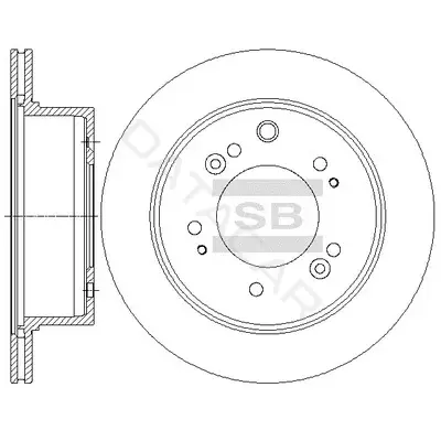 Тормозные диски Hi-Q SD2056