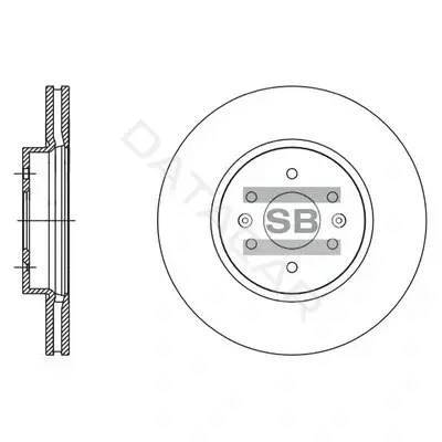 Тормозные диски Hi-Q SD2057