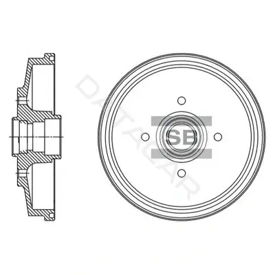 Тормозные диски Hi-Q SD2061