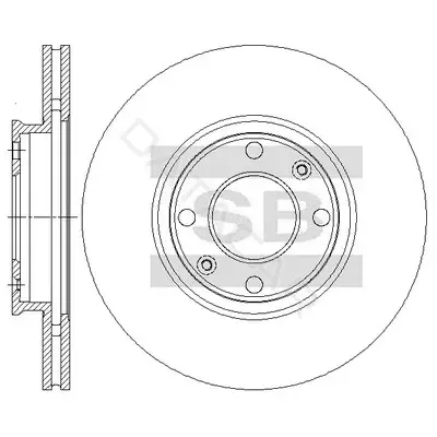 Тормозные диски Hi-Q SD2079