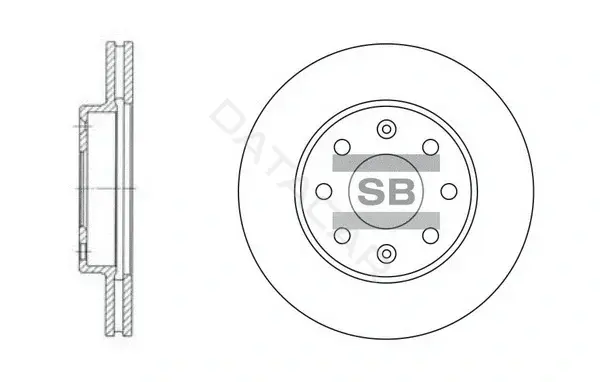 Тормозные диски Hi-Q SD3001