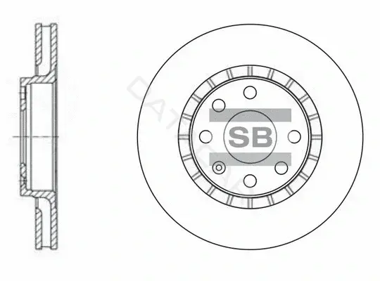 Тормозные диски Hi-Q SD3003