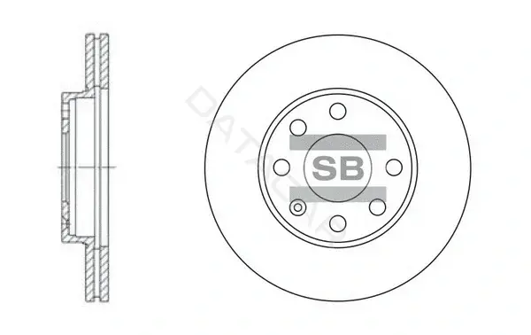 Тормозные диски Hi-Q SD3004