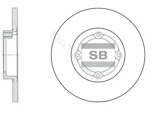 Тормозные диски Hi-Q SD3010