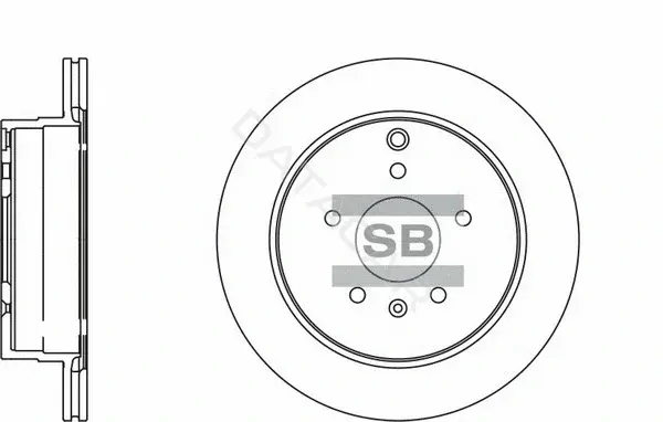 Тормозные диски Hi-Q SD3039