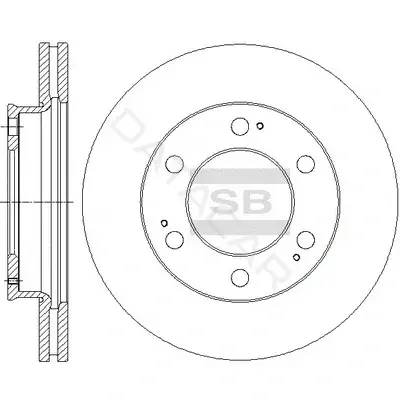 Тормозные диски Hi-Q SD3040