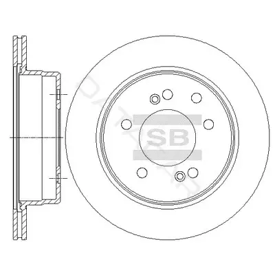 Тормозные диски Hi-Q SD3043