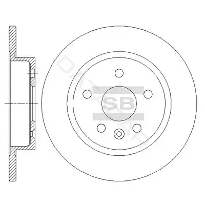 Тормозные диски Hi-Q SD3044