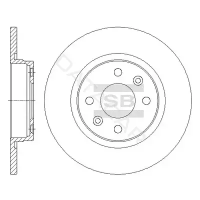 Тормозные диски Hi-Q SD3049