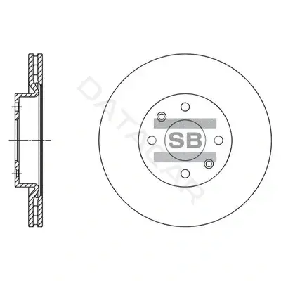 Тормозные диски Hi-Q SD3061