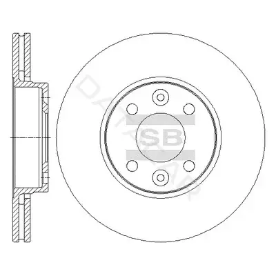 Тормозные диски Hi-Q SD3067