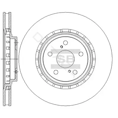 Тормозные диски Hi-Q SD4034